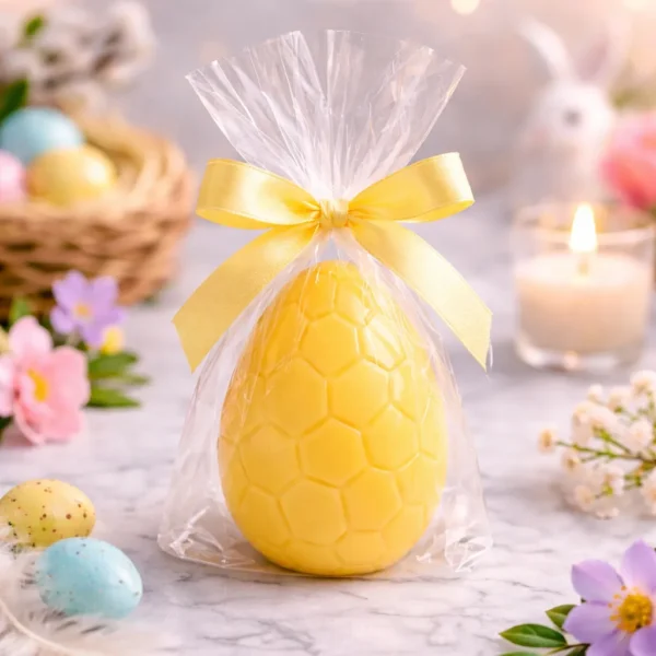 Kolorowe jajka pisanki wielkanocne mydełka glicerynowe