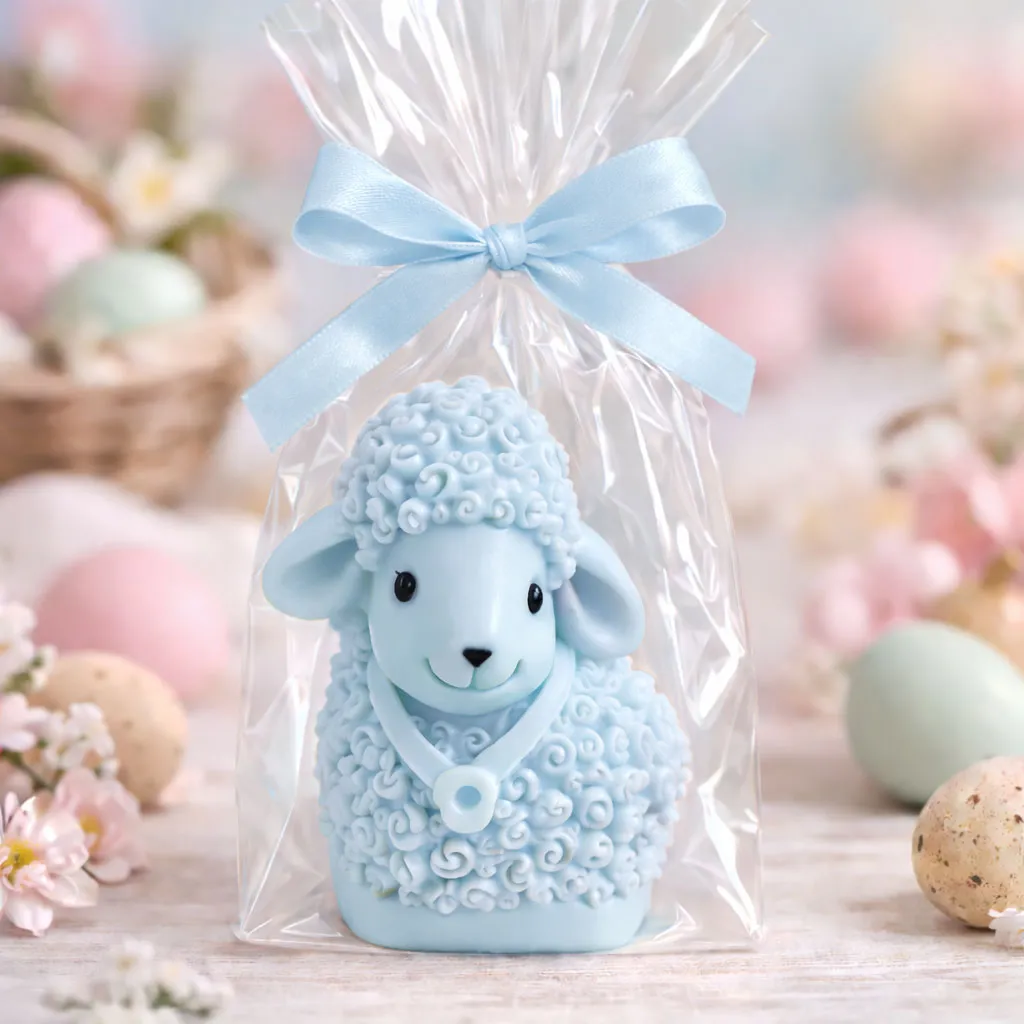 mydełko glicerynowe baranek wielkanocny ręcznie robiony