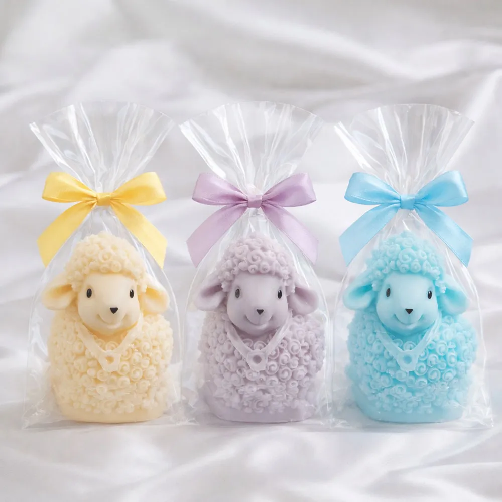 mydełko w kształcie baranka wielkanocny upominek handmade