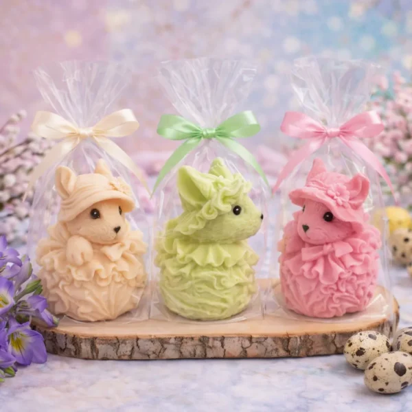 Baranki Wielkanocne Mydło – Zestaw 3 Duże Mydełka Glicerynowe Handmade | Prezenty Wielkanocne B2B Producent