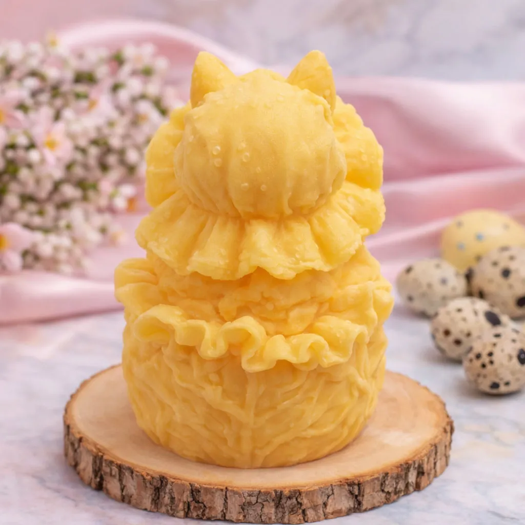 ozdobne mydełko wielkanocne baranek prezent dla gości