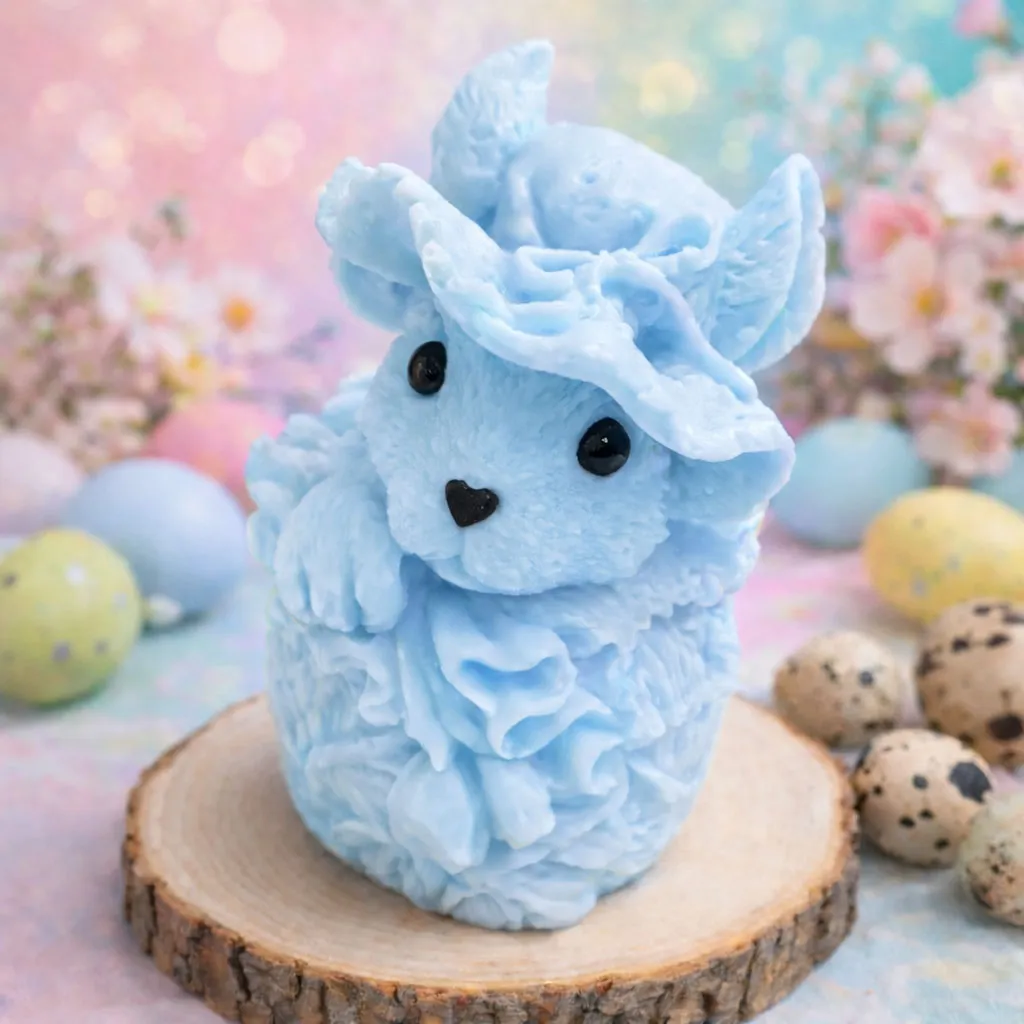 baranek wielkanocny z mydła ręcznie robione mydełko glicerynowe