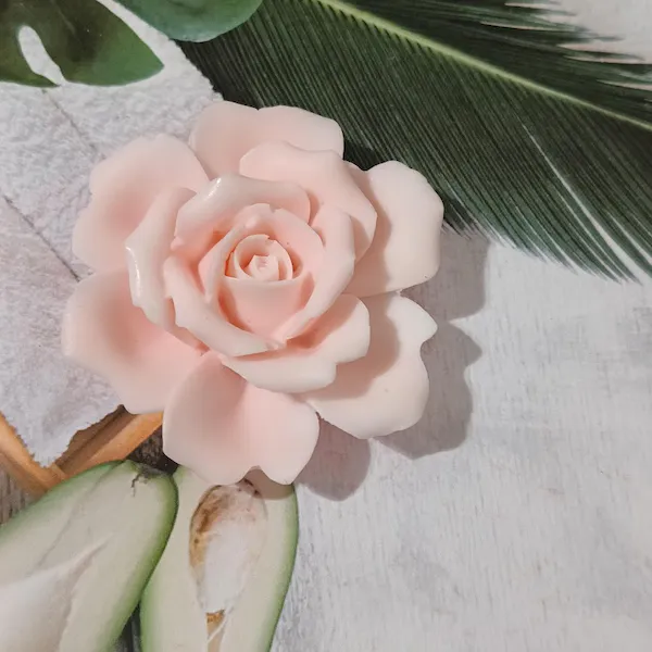 Kwiaty z mydła na prezent