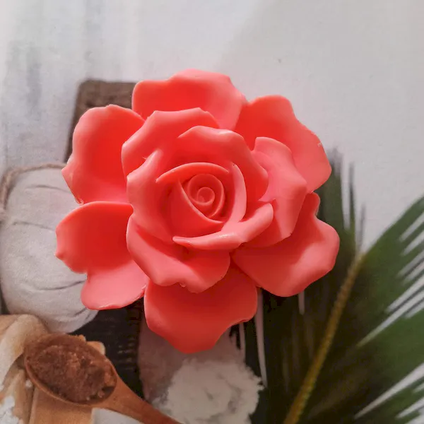 Mydlana róża ekologiczna na pdziękowania