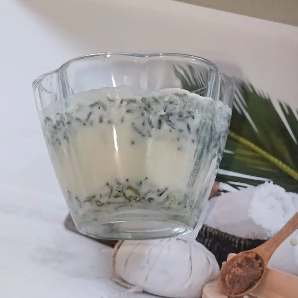 Świeca sojowa naturalna lawenda