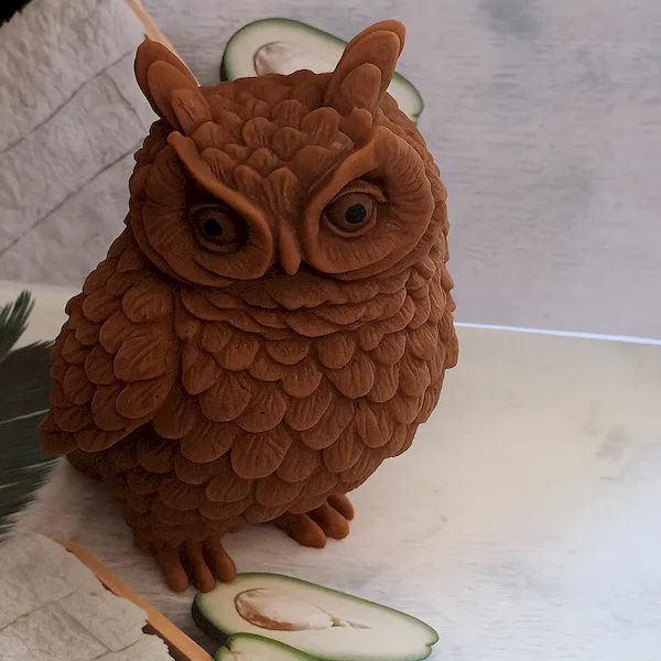 Naturalne mydło glicerynowe sowa