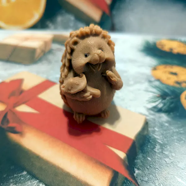 prezent mydło jeż z muchomorem