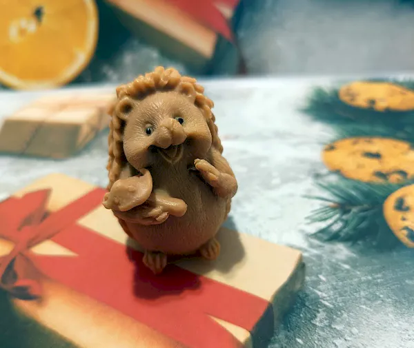 Naturalne mydełko glicerynowe jeż dla dzieci