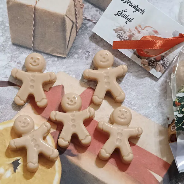 Ciastek pierniczek naturalne mydełko licerynowe