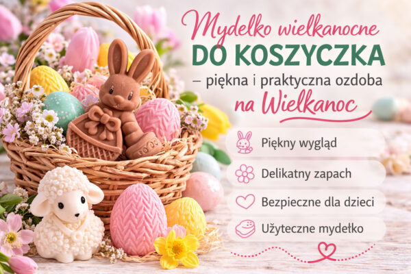 Mydełka wielkanocne do koszyczka