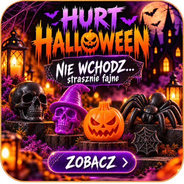 Mini mydełka hallowen producent